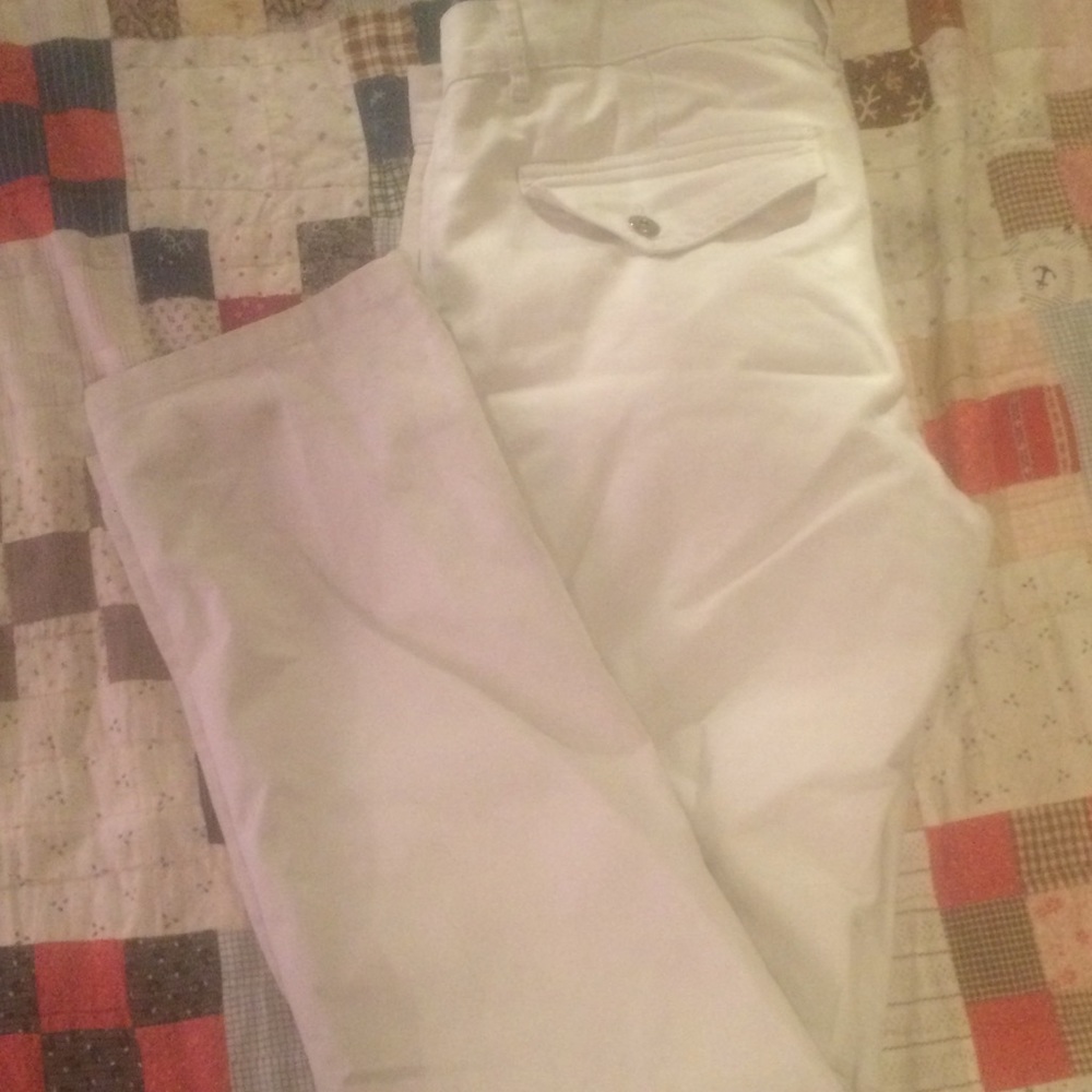 EUC. Versace Collection White Trousers